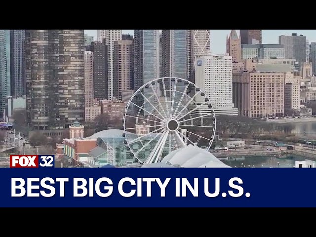 ⁣Chicago dubbed best big city in US by top travel magazine