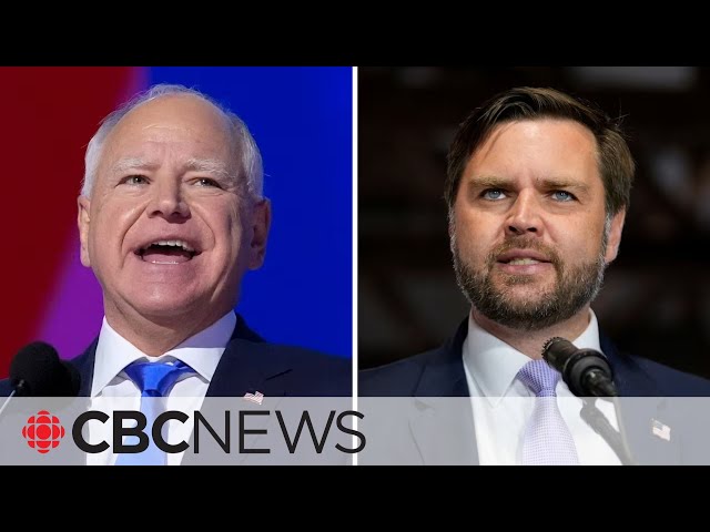 ⁣Tim Walz, J.D. Vance to face off in sole U.S. VP debate