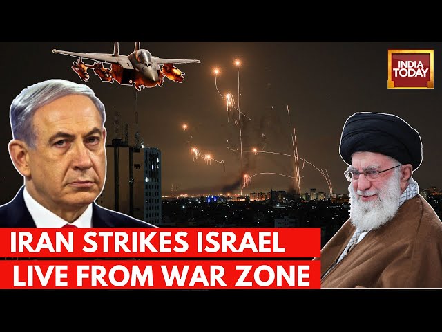 ⁣Iran Vs Israel War Live: Missiles, rockets fired from Iran, all Israelis in bomb shelters