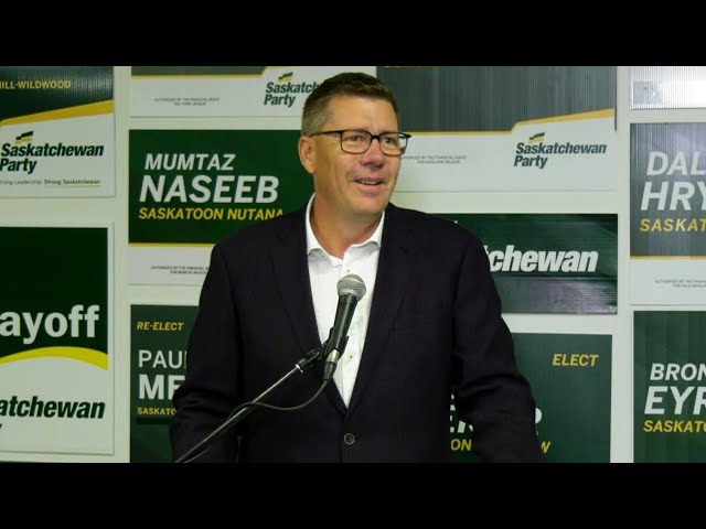 ⁣Scott Moe says Saskatchewan residents will head to the polls on October 28