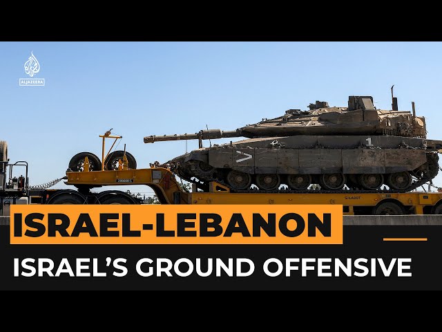 ⁣Israel’s ground offensive in Lebanon | Al Jazeera Newsfeed