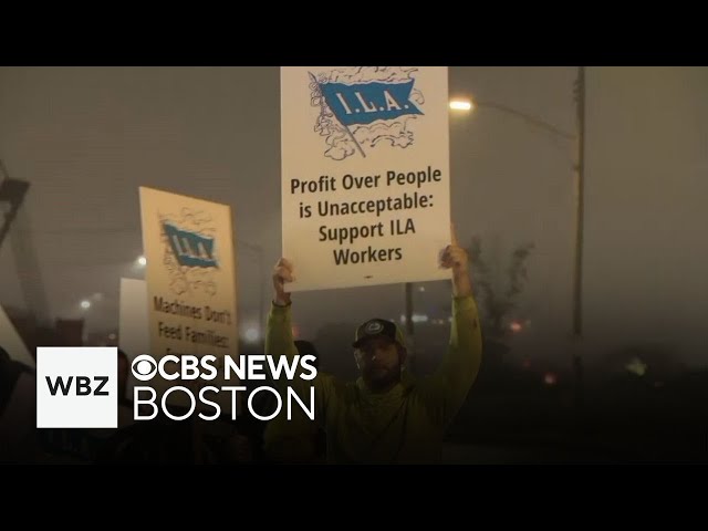 ⁣Boston dockworkers go on strike and more top stories