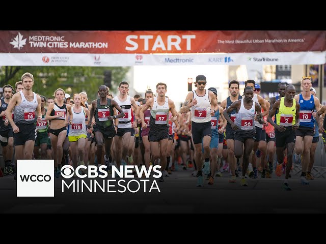 ⁣Runners get set for Twin Cities Marathon