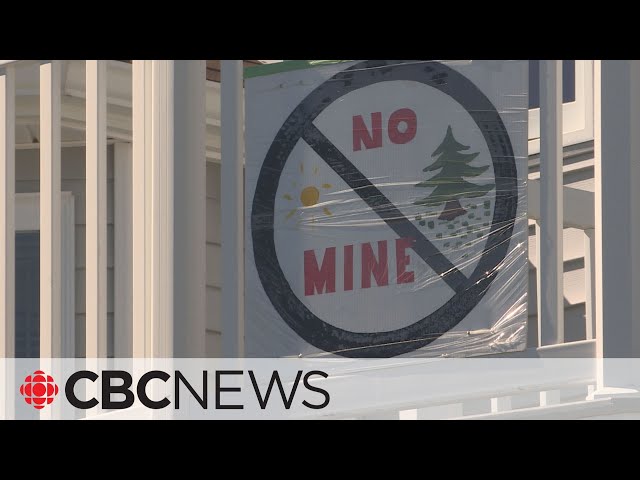 ⁣Why anti-mine signs are posted all over this northern N.B. community