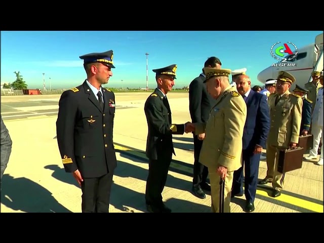 ⁣Le chef d'Etat Major de l'ANP en visite officielle en Italie