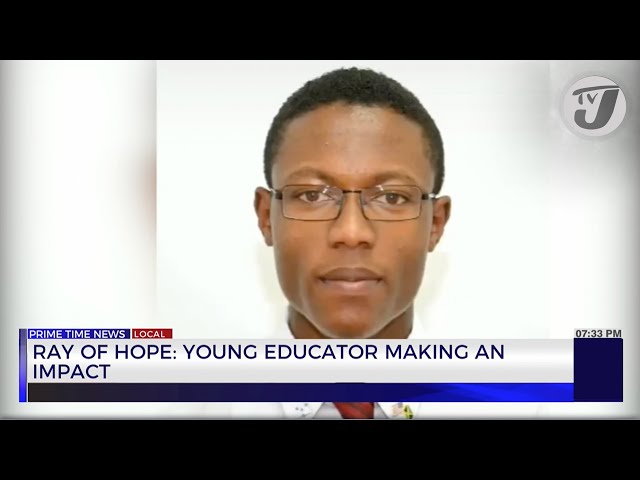 ⁣Ray of Hope: Young Educator Making an Impact | TVJ News