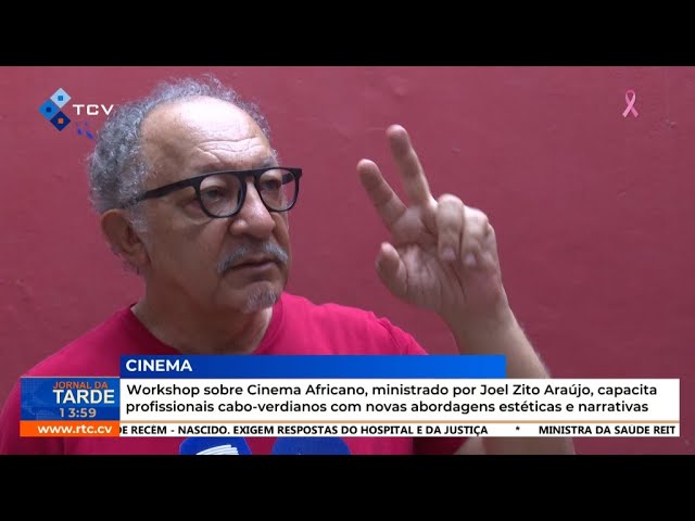 ⁣Workshop de Cinema Africano com Joel Zito Araújo capacita profissionais cabo-verdianos