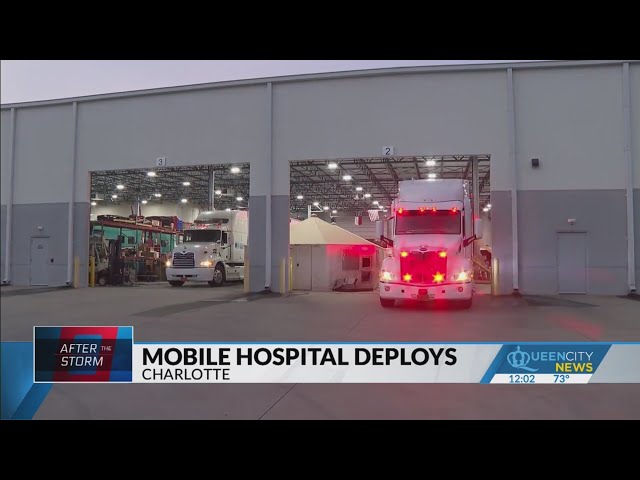 ⁣Atrium deploys mobile hospital to aid storm victims