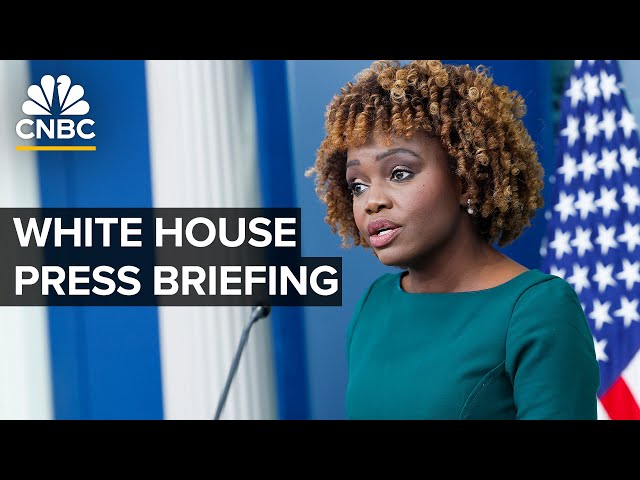 ⁣White House press secretary Karine Jean-Pierre holds a briefing with reporters — 10/1/2024