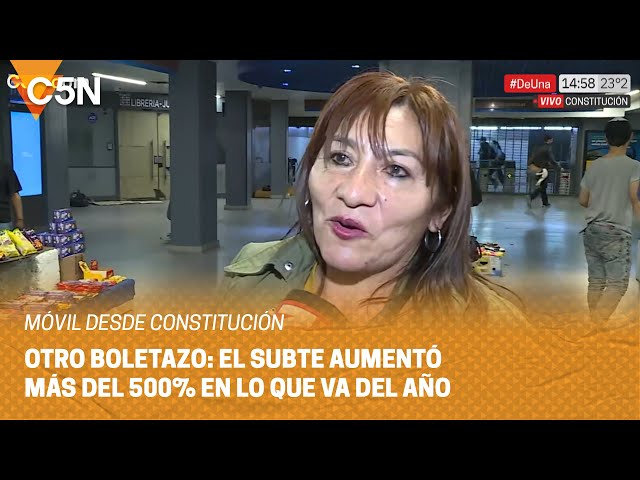 ⁣Otro BOLETAZO en el TRANSPORTE: la OPINIÓN de la GENTE