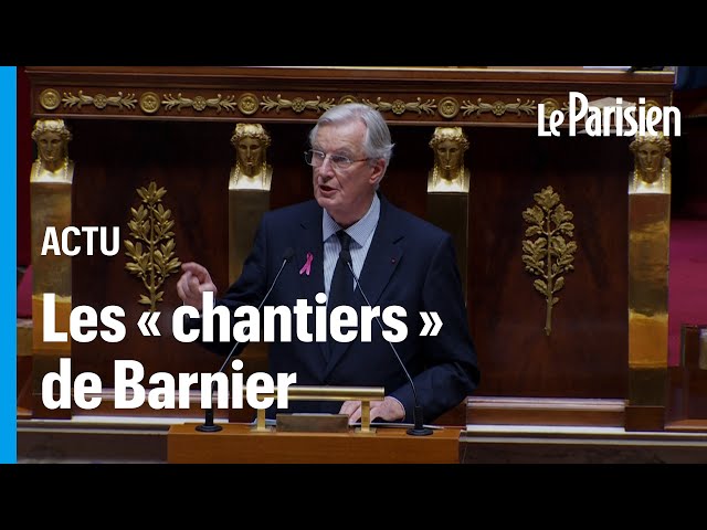 ⁣Impôts, pouvoir d’achat, immigration… Ce qu’il faut retenir du discours de Michel Barnier