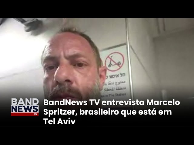 ⁣Brasileiro relata situação em estação de trem |BandNews TV