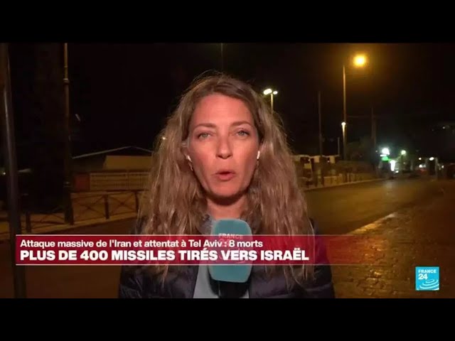 ⁣Israël : un "grand nombre" de missiles interceptés lors de l'attaque de l'Iran, 