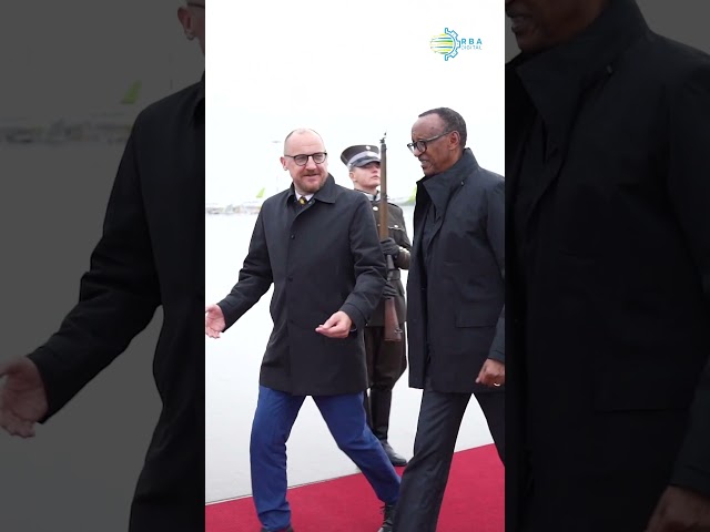 ⁣President Kagame begins his three-day Official Visit to Latvia