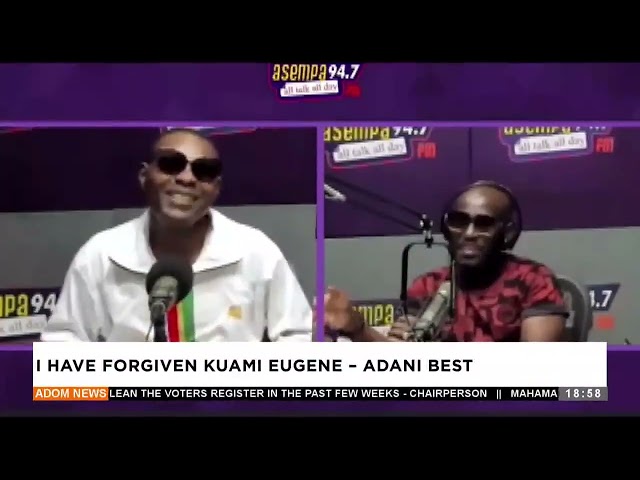 ⁣I have forgiven Kuami Eugene- Adane Best- Adom TV Evening News (01-10-24)