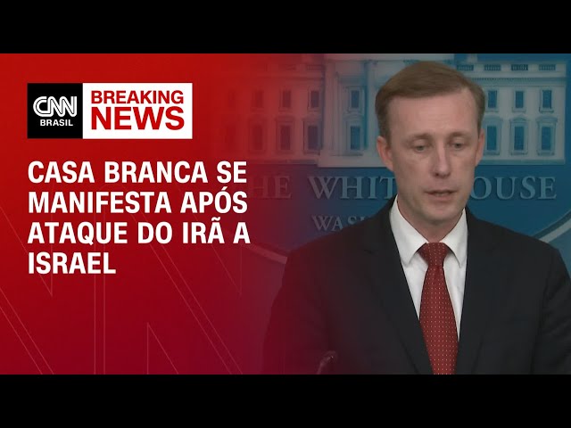 ⁣Casa Branca fala após ataque de Irã a Israel | CNN 360º