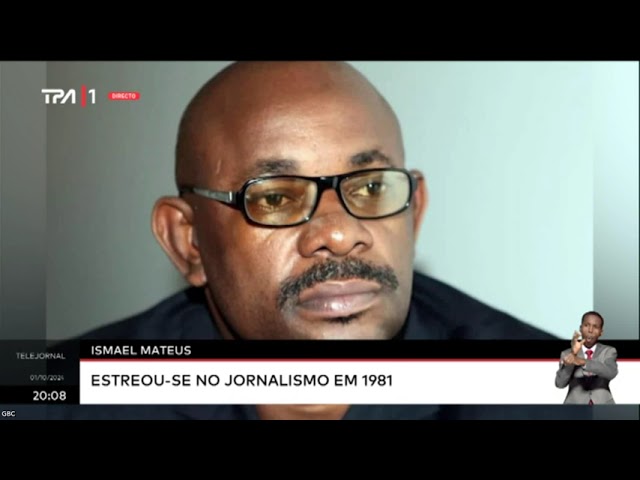 ⁣Ismael Mateus estreou-se no jornalismo em 1981