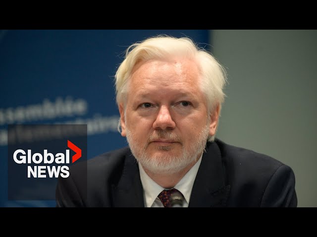 ⁣Julian Assange says he "pled guilty to journalism" for his freedom