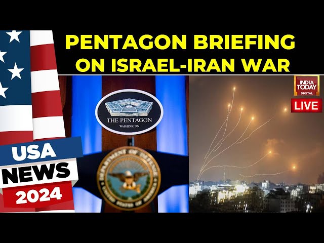 ⁣LIVE Pentagon Briefing  On Israel-Iran War | US Stand On The Iran-Israel War | Israel News LIVE