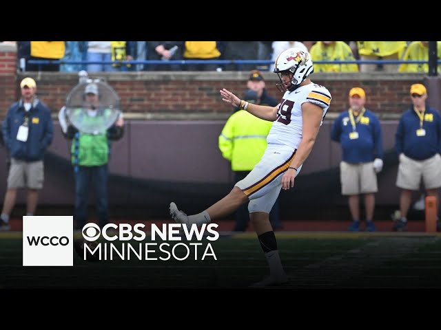 ⁣Big Ten changes officiating process after onside kick penalty in Minnesota-Michigan game