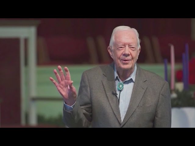 ⁣Former President Jimmy Carter celebrates 100th birthday