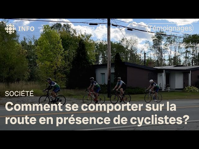 ⁣Mort d'un cycliste : des passionnés de vélo veulent faire de le sensibilisation