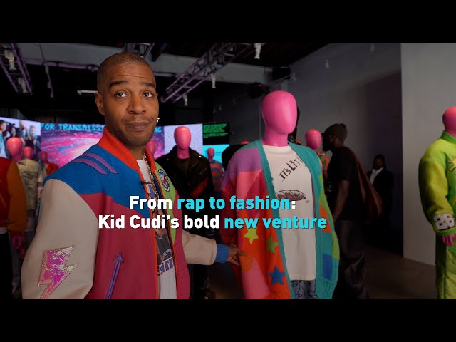 ⁣@KidCudi expands into fashion world with latest #MembersOfTheRage collection #nyfw2024