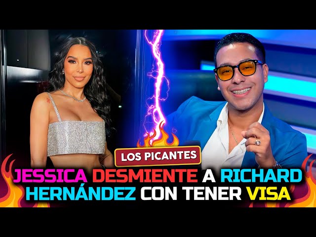 ⁣Jessica Pereira desmiente a Richard Hernández con tener visa | Vive el Espectáculo