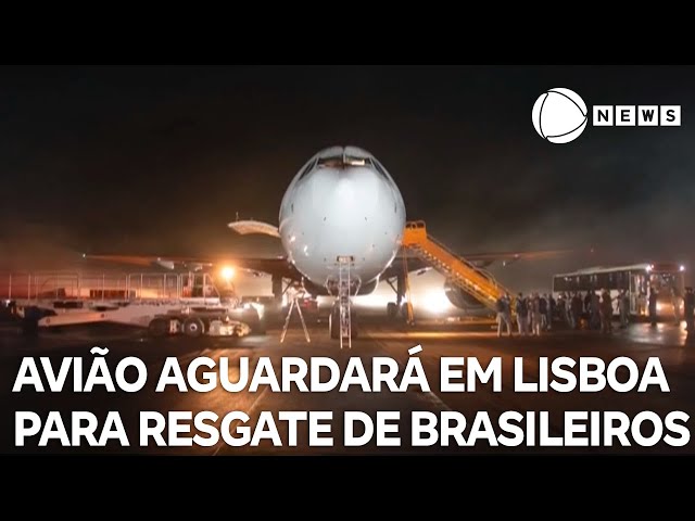 ⁣Avião da FAB aguardará em Lisboa para resgate de brasileiros no Líbano