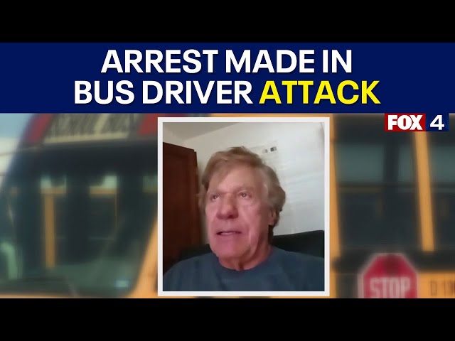 ⁣Man arrested for Richardson ISD bus driver attack