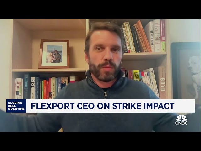 ⁣For every day of striking there could be 7-10 days of port congestion: Flexport CEO Ryan Petersen