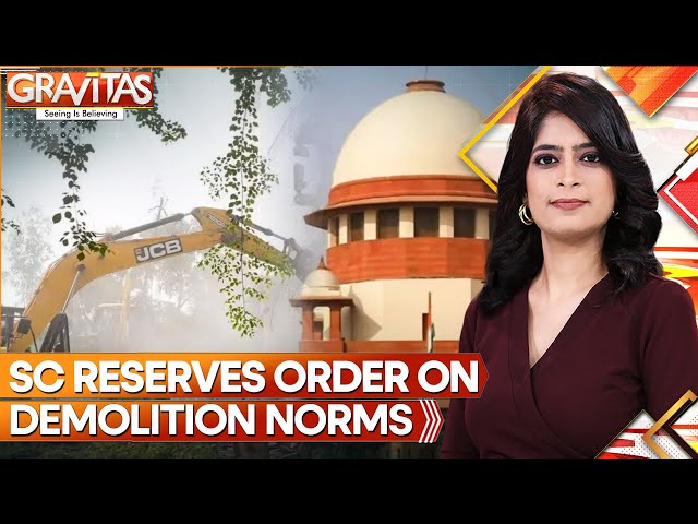 ⁣GRAVITAS: Stop 'Bulldozer Justice', Supreme Court Tells Indian Governments | World News | 