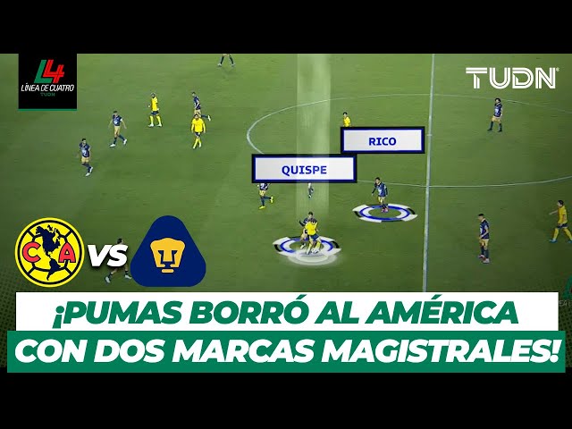 ANÁLISIS J10: DOBLE MARCA y PRESIÓN al frente  Así BORRÓ Pumas al América | TUDN