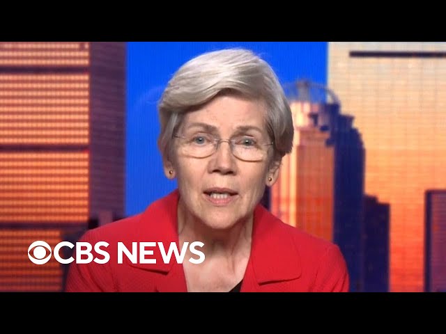 ⁣Sen. Elizabeth Warren previews Vance-Walz debate