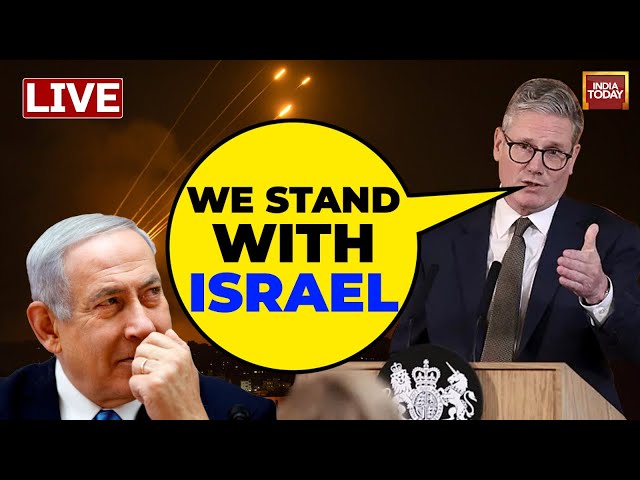 ⁣Iran Vs Israel War News Live | UK PM Keir Starmer Backs Israel | Iran Fires 400 Missiles