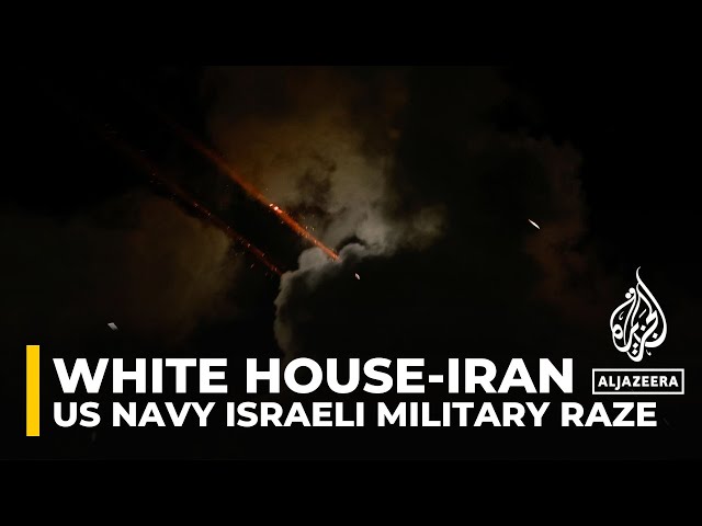 ⁣White House says US Navy destroyers joined Israeli military in shooting down Iranian missiles