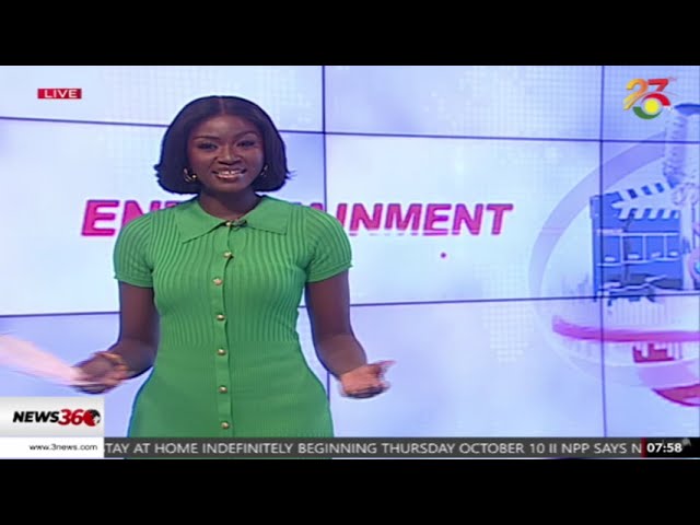 ⁣Makafui Shines on News360: GMB2024 Finalist Hosts Entertainment News