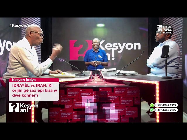 ⁣KESYON AN" IZRAYÈL vs IRAN: Ki orijin gè saa epi kisa w dwe konnen? 1e OKTOB 2024