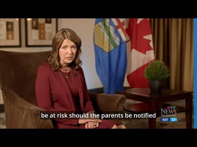 ⁣Alberta premier Danielle Smith shares new details about her proposed gender legislation