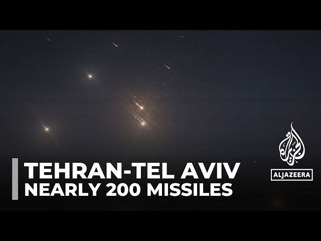 ⁣Tehran launches nearly 200 missiles; Netanyahu: "Iran made a big mistake, it will pay for it&qu