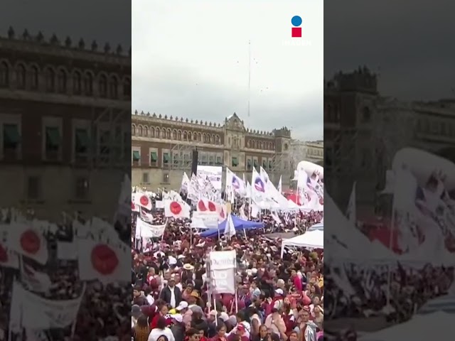 ⁣#ClaudiaSheinbaum dirige mensaje tras recibir el bastón de mando | Destino 2024