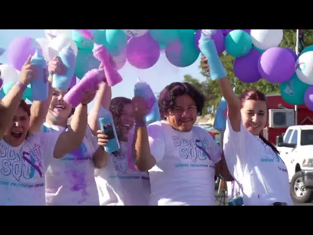 ⁣Color Run Walk: Remembering lives lost to suicide and promoting awareness