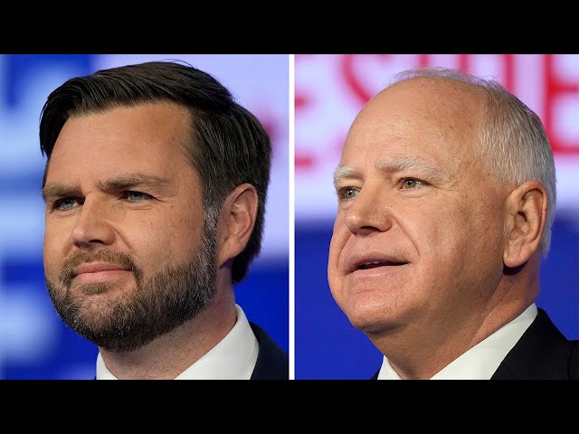 ⁣Key moments from JD Vance-Tim Walz VP debate