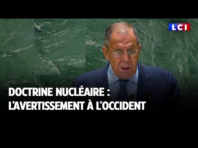 ⁣Doctrine nucléaire : l'avertissement à l'Occident