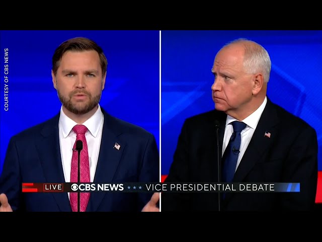 ⁣Vice presidential candidates debate reproductive rights | USA TODAY