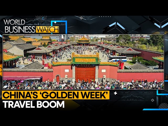 ⁣'Golden Week' Sees Surge In Long-Haul Travel As Airfares Drop | World Business Watch | WIO