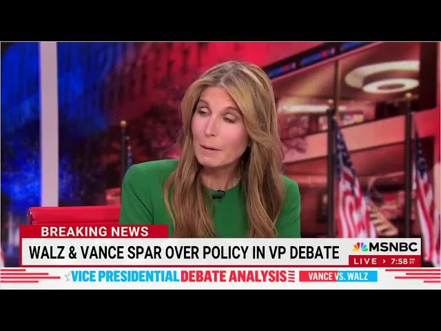 ⁣MSNBC anchor accuses JD Vance of ‘mansplaining’ in post-debate meltdown