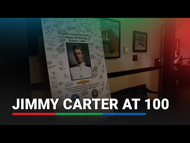 ⁣Cake and a concert: Celebrations for Jimmy Carter's 100th birthday | ABS-CBN News