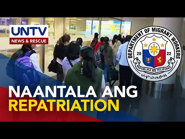 ⁣Repatriation ng OFWs mula sa Lebanon, naaantala—DMW