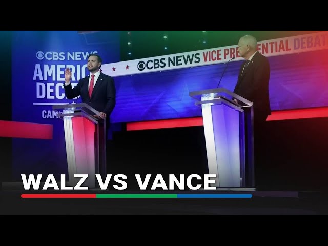 ⁣Vance vs Walz: heated debate on censorship, gun violence, and January 6 | ABS-CBN News